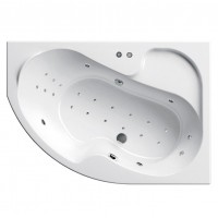 Гидромассажная ванна Ravak Rosa I 140х105 R Beauty Pro, хром Гидромассажная ванна Ravak Rosa I 140х105 R Beauty Pro, хром