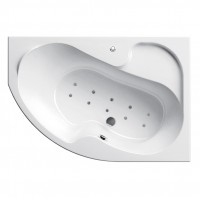 Гідромасажна ванна Ravak Rosa I 140х105 R Relax Base, хром