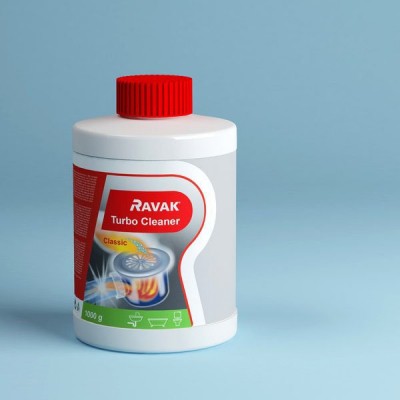 Чистящее средство Ravak Turbo Cleaner, очиститель слива (1000 мл), (X01105)