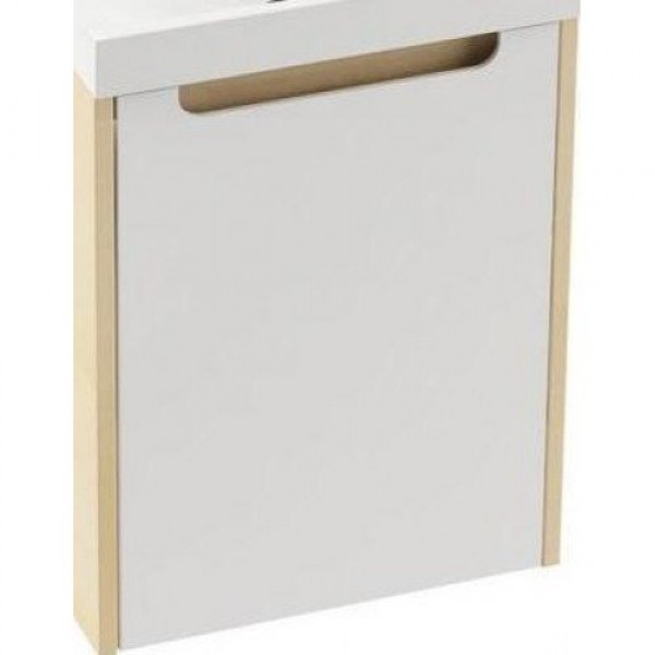 Дверца для тумбы под раковину Ravak SD Classic 400, 40 см, левая, цвет белый (X000000420)