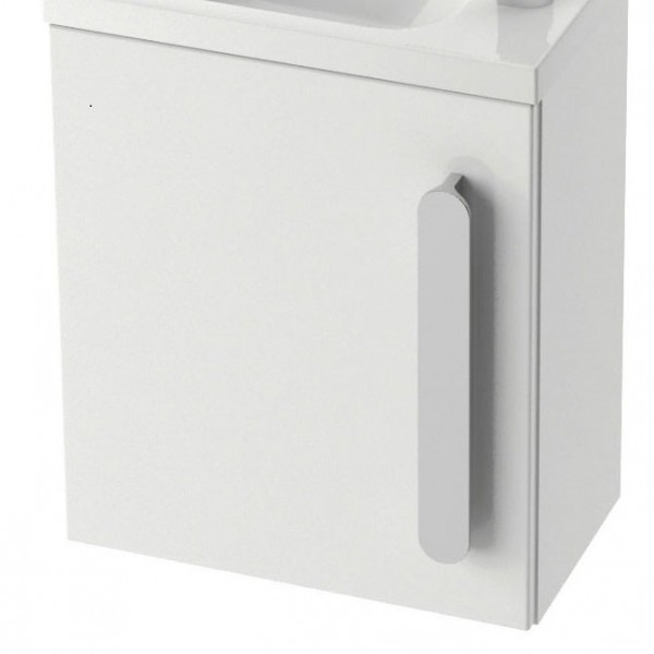 Дверцята для тумби RAVAK SD CHROME 40 см, колір білий, ліва (X000000540)