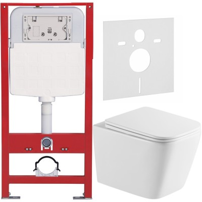 Інсталяція Domospa by Ravak FrameCore Direct з унітазом Torrenta QUADRA RimOff Торнадо RKUSET8003