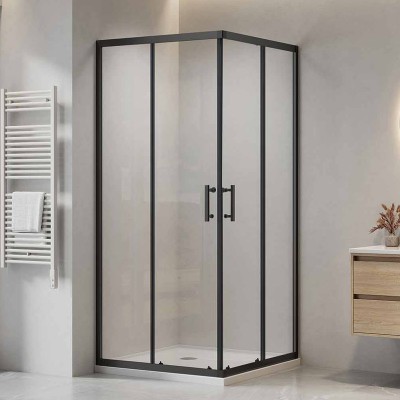 Душова кабіна Domospa by Ravak Slide XSLRV2-90 чорний мат Transparent RKUC500029 Душова кабіна Domospa by Ravak Slide XSLRV2-90 чорний мат Transparent RKUC500029