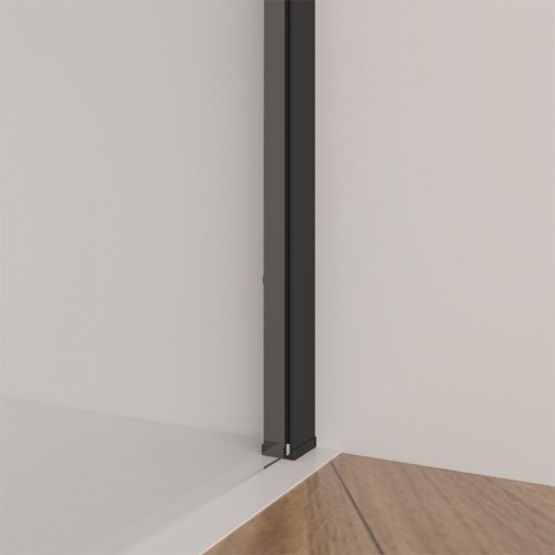 Нерухома стінка (частина кабіни) Domospa by Ravak Slide SLPS-90 чорний Transparent 6мм RKUC500024 Нерухома стінка (частина кабіни) Domospa by Ravak Slide SLPS-90 чорний Transparent 6мм RKUC500024