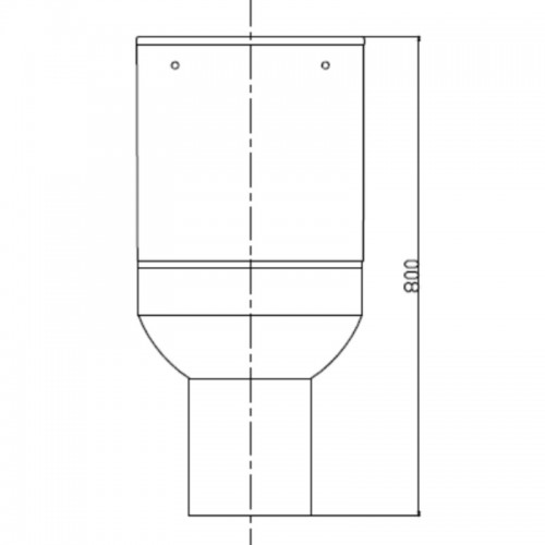 Унітаз підлоговий Ravak Concept Classic Combi RimOff RKUM100007