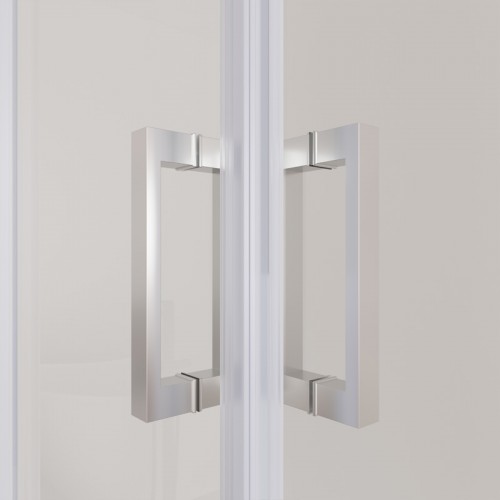 Душова кабіна Domospa by Ravak Slide XSLRV2-90 полір. алюм. Transparent RKUC500028