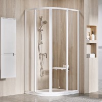 Душевой уголок Ravak Supernova SKCP4 80*195, белый, Transparent (3114O102Z1)