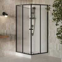 Душовий бокс Ravak BOXSRV2-90 чорний Transparent X82277C11Z1F Душовий бокс Ravak BOXSRV2-90 чорний Transparent X82277C11Z1F