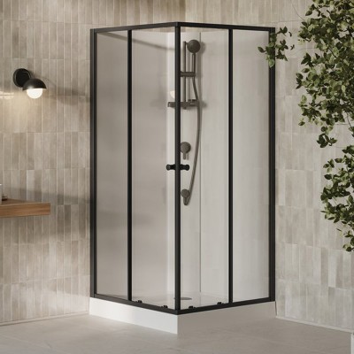 Душовий бокс Ravak BOXSRV2-90 чорний Transparent X82277C11Z1F Душовий бокс Ravak BOXSRV2-90 чорний Transparent X82277C11Z1F