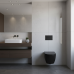 Клавіша змиву Domospa by Ravak FrameLine Slim чорна RKUC4000013