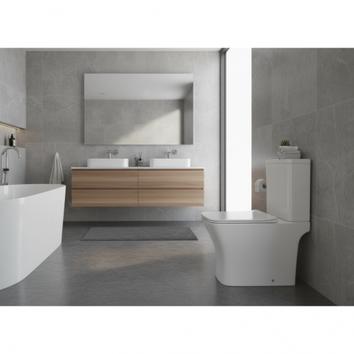 Підлоговий унітаз Domospa by Ravak Torrenta FLOW Combi RimOff з сидінням та зливом Торнадо RKUJ100020 Підлоговий унітаз Domospa by Ravak Torrenta FLOW Combi RimOff з сидінням та зливом Торнадо RKUJ100020