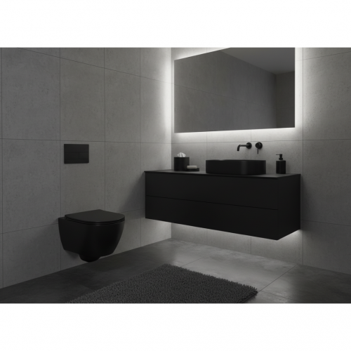Клавіша змиву Domospa by Ravak FrameCircle Slim чорна RKUC4000016 Клавіша змиву Domospa by Ravak FrameCircle Slim чорна RKUC4000016
