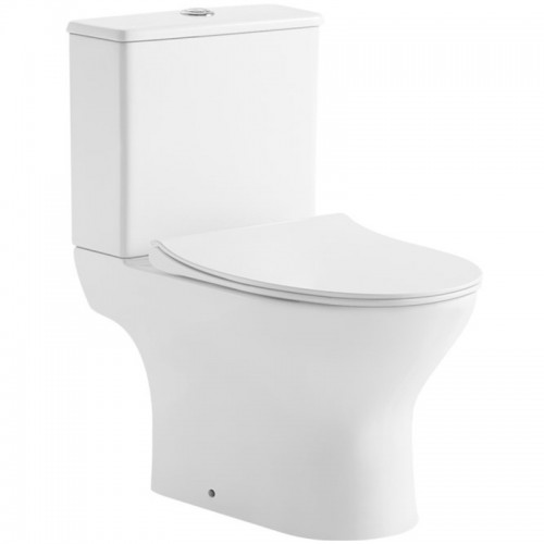 Унітаз підлоговий Ravak Concept Slim Combi RimOff RKUM100010