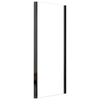 Нерухома стінка (частина кабіни) Domospa by Ravak Slide SLPS-90 чорний Transparent 6мм RKUC500024