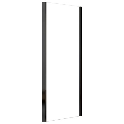 Нерухома стінка (частина кабіни) Domospa by Ravak Slide SLPS-100 чорний Transparent 6мм RKUC500025