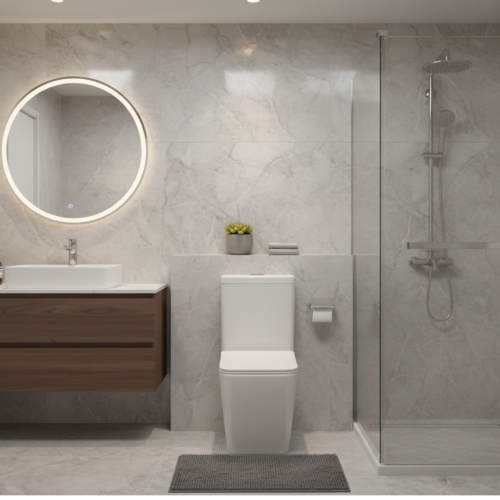 Підлоговий унітаз Domospa by Ravak Torrenta CUBE Combi RimOff з сидінням та зливом Торнадо RKUJ100024 Підлоговий унітаз Domospa by Ravak Torrenta CUBE Combi RimOff з сидінням та зливом Торнадо RKUJ100024