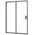Душові двері Domospa by Ravak Slide SLDP2-100 чорний Transparent 6мм RKUC500032