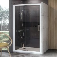 Душові двері Ravak 10° 10DP2-100, білий, Transp.0ZVA0100Z1 Душові двері Ravak 10° 10DP2-100, білий, Transp.0ZVA0100Z1