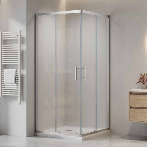 Душова кабіна Domospa by Ravak Slide XSLRV2-90 полір. алюм. Transparent RKUC500028