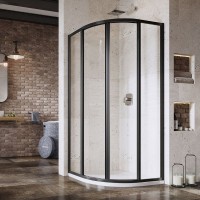Душевой уголок Ravak Supernova SKCP4 80*195, чёрный, Transparent (3114O302Z1)