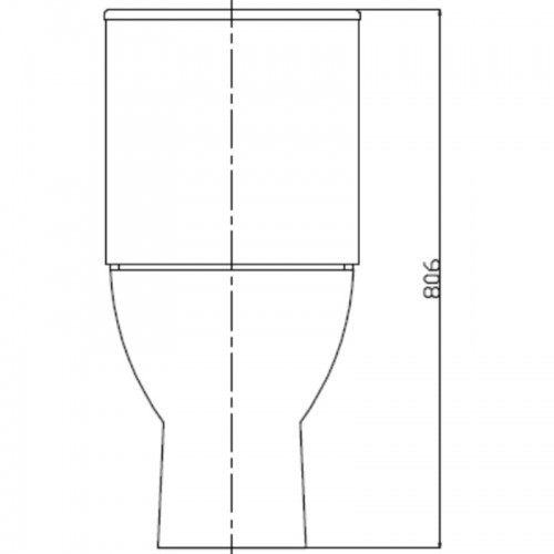 Унітаз підлоговий Ravak Concept Pro Combi RimOff RKUM100008