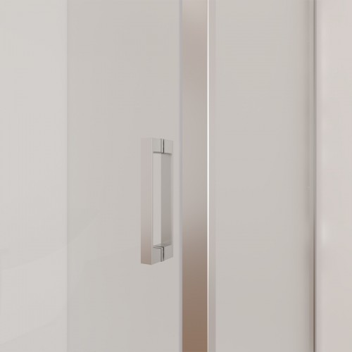 Нерухома стінка (частина кабіни) Domospa by Ravak Slide SLPS-80 полір. алюм. Transparent 6мм RKUC500020