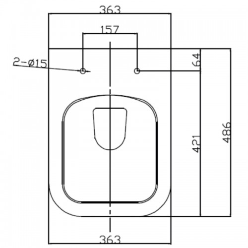 Підвісний унітаз з сидінням Ravak WC Concept Style UP RimOff RKUM000008