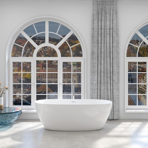 Ванна акрилова Ravak FreeStyle O 170x80 окремостояча RKUA600009