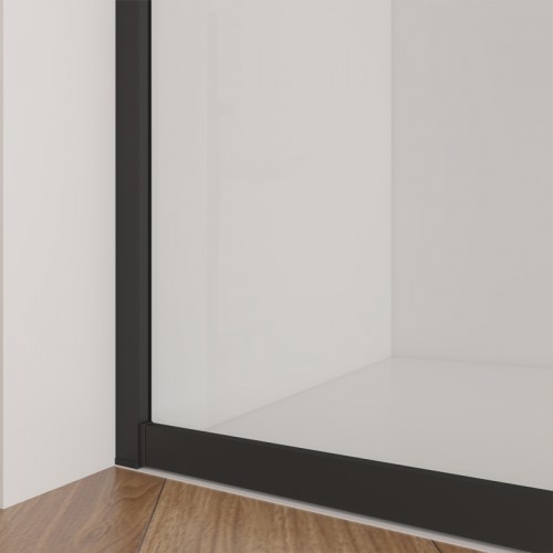 Душові двері Domospa by Ravak Slide SLDP2-100 чорний Transparent 6мм RKUC500032 Душові двері Domospa by Ravak Slide SLDP2-100 чорний Transparent 6мм RKUC500032