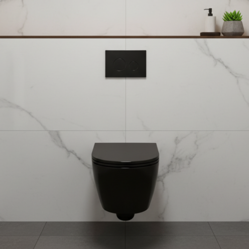Клавіша змиву Domospa by Ravak FrameCircle Slim чорна RKUC4000016 Клавіша змиву Domospa by Ravak FrameCircle Slim чорна RKUC4000016