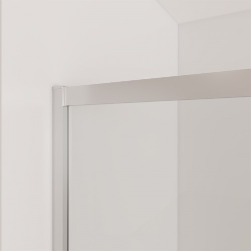 Душові двері Domospa by Ravak Slide SLDP2-120 полір. алюм. Transparent 6мм RKUC500031