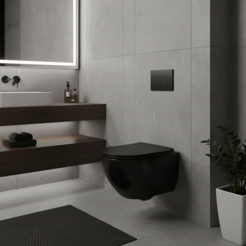 Клавіша змиву Domospa by Ravak FrameCircle Slim чорна RKUC4000016 Клавіша змиву Domospa by Ravak FrameCircle Slim чорна RKUC4000016