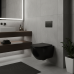 Клавіша змиву Domospa by Ravak FrameCircle Slim чорна RKUC4000016