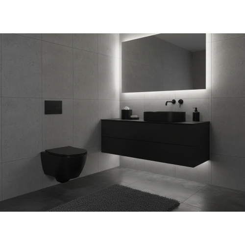 Клавіша змиву Domospa by Ravak FrameLine Slim чорна RKUC4000013 Клавіша змиву Domospa by Ravak FrameLine Slim чорна RKUC4000013