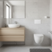 Клавіша змиву Domospa by Ravak FrameLine Slim біла RKUC4000011