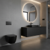 Клавіша змиву Domospa by Ravak FrameCircle Slim чорна RKUC4000016