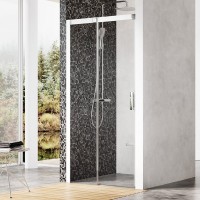 Душові двері Ravak Matrix MSD2 100 L, біла, Transp.(0WLA0100Z1)