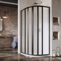 Душовий куточок Ravak Supernova SKKP6 90*195, чорний, Grape (3207O302ZG)