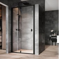 Душові двері Ravak Nexty NDOP2-120, чорні Transparent 03OG0300Z1