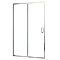 Душові двері Domospa by Ravak Slide SLDP2-100 полір. алюм. Transparent 6мм RKUC500030