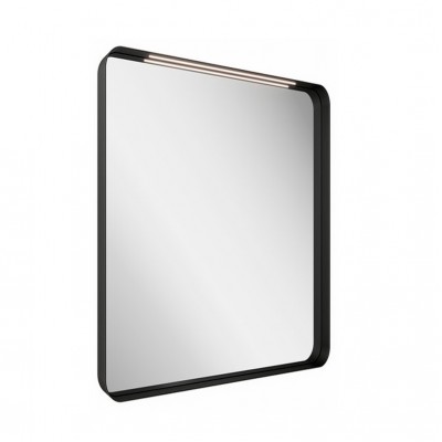 Зеркало Ravak Strip 500 с подсветкой, чёрное X000001569