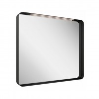 Зеркало Ravak Strip 800 с подсветкой, чёрное X000001571